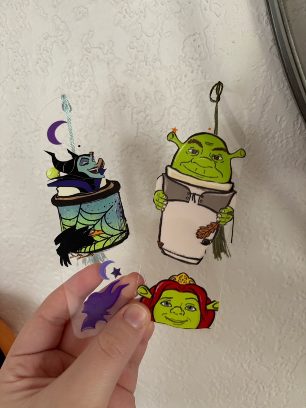 Movie fandom vibes Character handcrafted bookmarks-pick one